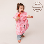 Short Sleeve Strawberry Smudge - abibi