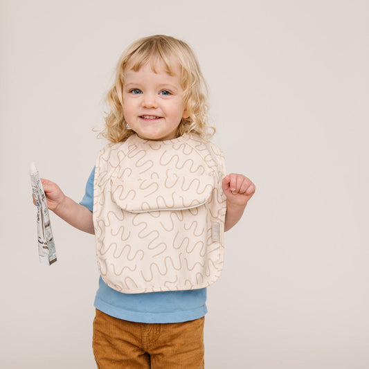 Less Mess Bib - Biscuit Bite