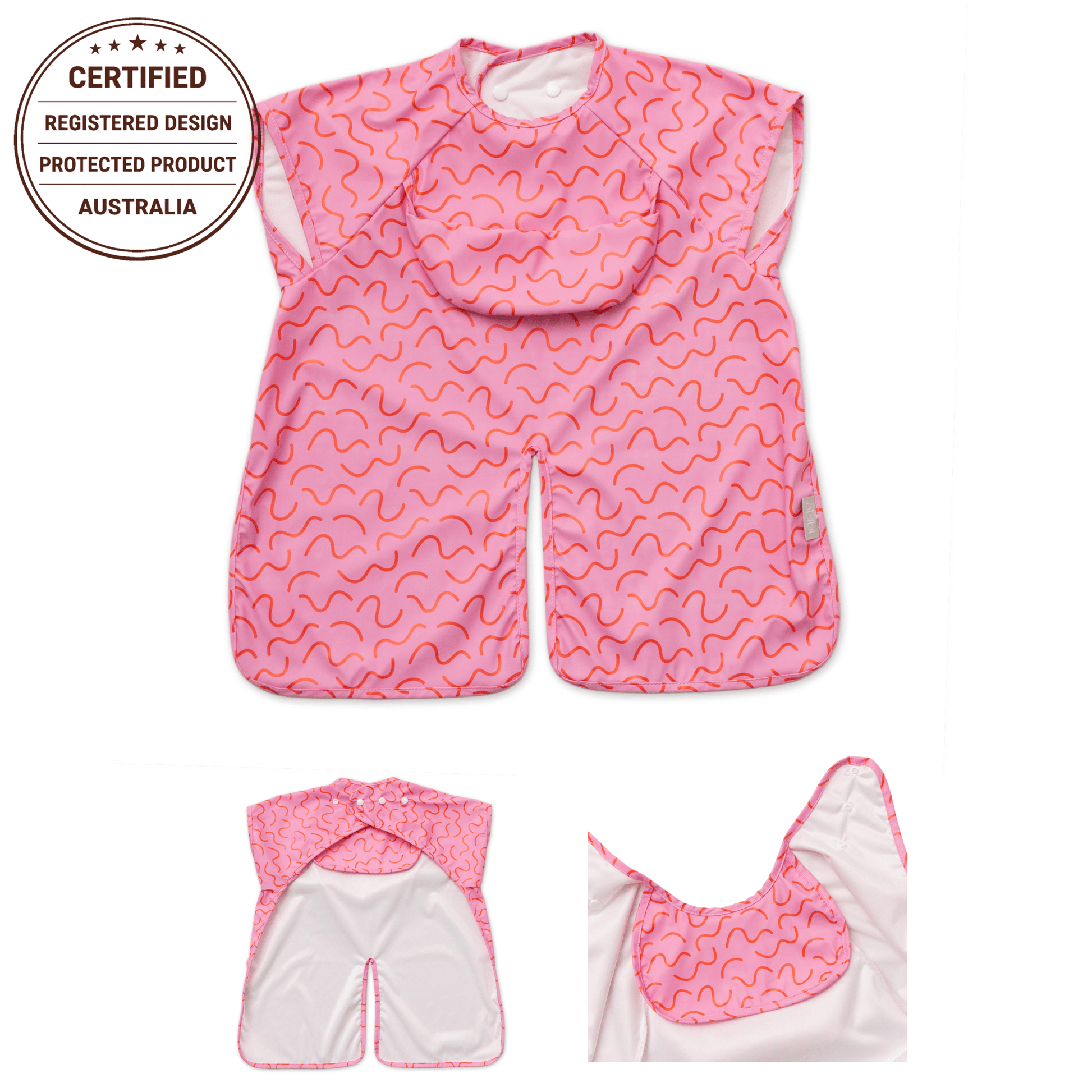 Short Sleeve Strawberry Smudge - abibi