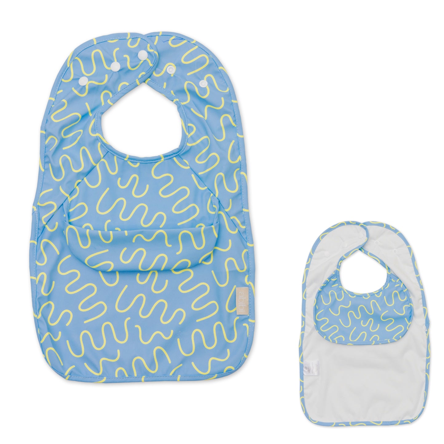 Less Mess Bib - Sky Snack