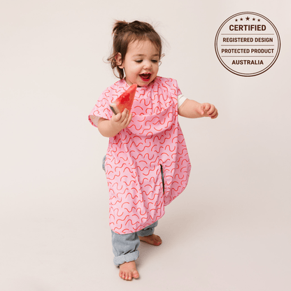 Short Sleeve Strawberry Smudge - abibi