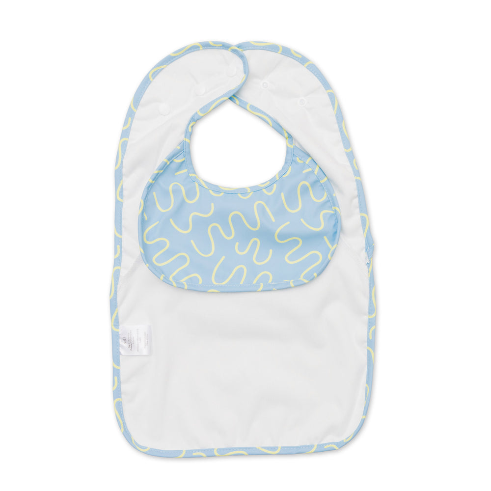 Less Mess Bib - Sky Snack