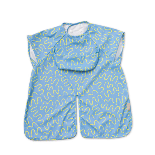 Product Name	Alt Text
Sky Snack	Abibi waterproof smock bib with sleeves, Sky Snack print, for babies and toddlers 6 to 36 months
Lilac Lollipop	Abibi mess proof smock bib, Lilac Lollipop colour, with high food catcher and inner collar flap
Biscuit Bite	Abibi long sleeve waterproof bib, Biscuit Bite, for baby led weaning and toddler mealtimes
Blueberry Burst	Abibi smock bib with split hem, Blueberry Burst design, machine washable, fits 6 to 36 months
Pineapple Pop	Abibi waterproof feeding bib with sleeves, P