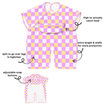 Pink Lemonade Short Sleeve- New Fabric
